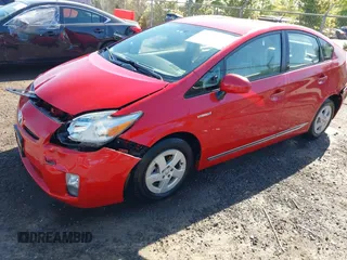 2010 Toyota Prius II with VIN JTDKN3DU0A0203464, listed as a IAAI auction lot 42113810 with 137,462 mi miles. Bid and sale history available at carsss.com. Image 14.