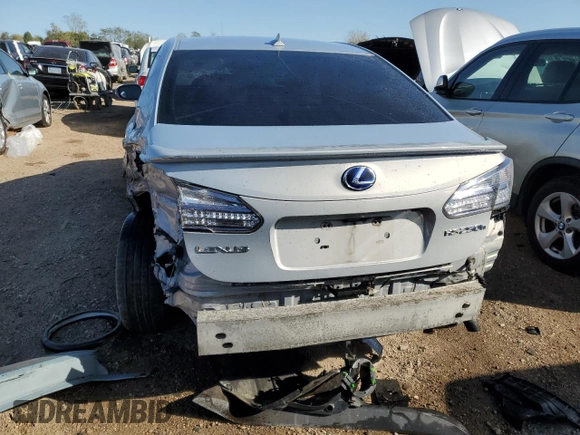 2010 Lexus HS with VIN JTHBB1BA9A2009086, listed as a Copart auction lot 74284814 with 142,554 mi miles and Salvage Title. Bid and sale history available at carsss.com. Image 6.
