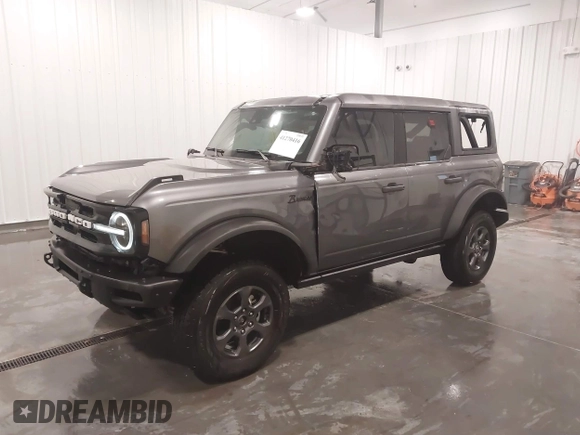 2022 Ford Bronco with VIN 1FMEE5DP5NLA92073, listed as a IAAI auction lot 41270416 with 39,868 mi miles. Bid and sale history available at carsss.com. Image 2.