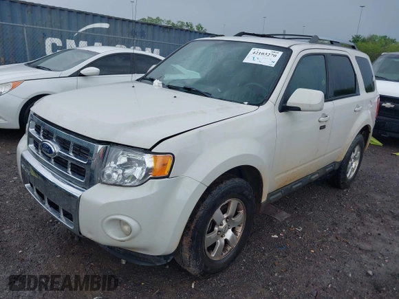 2012 Ford Escape Limited with VIN 1FMCU0EG2CKB95451, listed as a IAAI auction lot 42103270 with 292,213 mi miles. Bid and sale history available at carsss.com. Image 2.