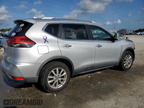 2017 Nissan Rogue S with VIN KNMAT2MT3HP551702, listed as a Copart auction lot 54748415 with 104,122 mi miles and Salvage Title. Bid and sale history available at carsss.com. Image 3.