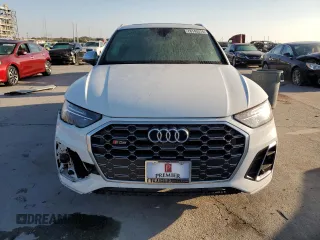 2021 Audi SQ5 Premium Plus with VIN WA1B4AFY4M2047052, listed as a Copart auction lot 78145574 with 28,672 mi miles and Salvage Title. Bid and sale history available at DreamBid. Image 5.