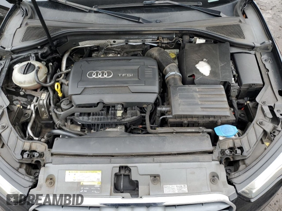 2015 Audi A3 1.8T Premium with VIN WAUACGFF0F1009667, listed as a Copart auction lot 45023015 with 104,128 mi miles and Salvage Title. Bid and sale history available at carsss.com. Image 11.