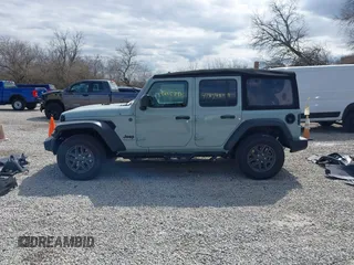 2024 Jeep Wrangler Willys with VIN 1C4PJXDG6RW331770, listed as a IAAI auction lot 41879849 with 6,100 mi miles and . Bid and sale history available at carsss.com. Image 15.