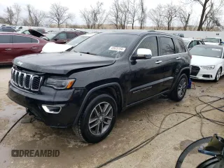 2017 Jeep Grand Cherokee Limited z VIN 1C4RJFBG2HC831317, wystawiony jako Copart lot #45925154 z przebiegiem 89 836 mil mil oraz Szkoda całkowita • Salvage title. Historia ofert i sprzedaży dostępna na DreamBid. Obrazek 1.