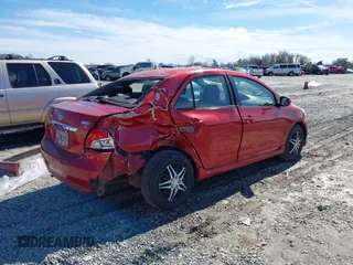 2007 Toyota Yaris with VIN JTDBT923171130563, listed as a IAAI auction lot 38763237 with 180,320 mi miles. Bid and sale history available at carsss.com. Image 4.