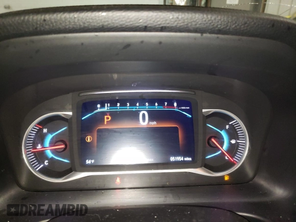 2020 Honda Passport EX-L with VIN 5FNYF7H55LB000561, listed as a Copart auction lot 52014515 with 51,954 mi miles and Clean Title. Bid and sale history available at DreamBid. Image 9.