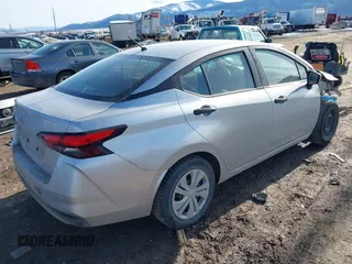 2020 Nissan Versa S with VIN 3N1CN8DV1LL861717, listed as a IAAI auction lot 41646592 with 100,107 mi miles. Bid and sale history available at carsss.com. Image 4.