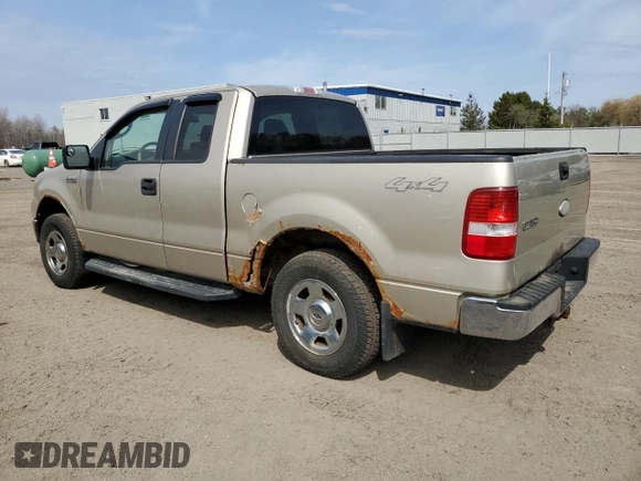 2007 Ford F-150 STX with VIN 1FTRX14W97FB86622, listed as a Copart auction lot 52708765 with 262,760 mi miles and Salvage Title. Bid and sale history available at carsss.com. Image 2.
