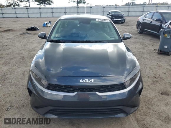 2024 Kia Forte LXS with VIN 3KPF24ADXRE742374, listed as a Copart auction lot 87043894 with 19,639 mi miles and Salvage Title. Bid and sale history available at carsss.com. Image 5.