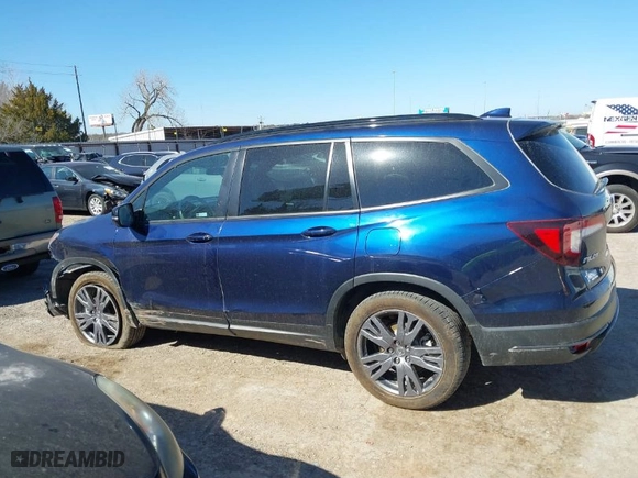 2022 Honda Pilot Sport with VIN 5FNYF6H34NB065851, listed as a IAAI auction lot 41750942 with 41,630 mi miles. Bid and sale history available at carsss.com. Image 14.