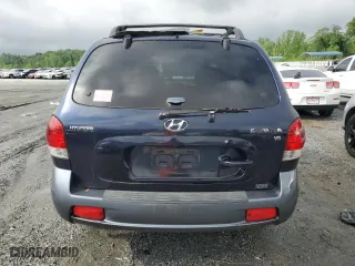 2005 Hyundai Santa Fe GLS with VIN KM8SC13D45U906801, listed as a Copart auction lot 53427275 with 199,612 mi miles and Clean Title. Bid and sale history available at carsss.com. Image 6.