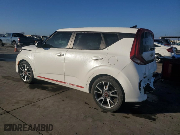 2021 Kia Soul Turbo with VIN KNDJ53AF2M7746120, listed as a Copart auction lot 86768504 with 46,520 mi miles and Salvage Title. Bid and sale history available at DreamBid. Image 2.