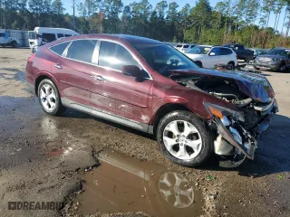 2012 Honda Crosstour EX-L with VIN 5J6TF1H56CL001670, listed as a Copart auction lot 79732714 with 185,493 mi miles and Salvage Title. Bid and sale history available at carsss.com. Image 4.