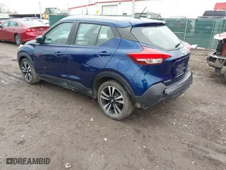 2020 Nissan Kicks SV with VIN 3N1CP5CV9LL520849, listed as a IAAI auction lot 41561346 with 89,018 mi miles. Bid and sale history available at carsss.com. Image 3.