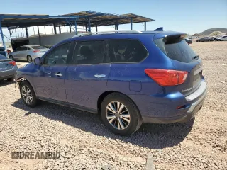 2019 Nissan Pathfinder Platinum with VIN 5N1DR2MM2KC637341, listed as a Copart auction lot 55355925 with 82,808 mi miles and Salvage title. Bid and sale history available at DreamBid. Image 2.