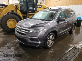 2017 Honda Pilot EX-L z VIN 5FNYF6H52HB024818, wystawiony jako Copart lot #79342754 z przebiegiem 98 762 mil mil oraz Nie do naprawy • Non repairable. Historia ofert i sprzedaży dostępna na DreamBid. Obrazek 1.