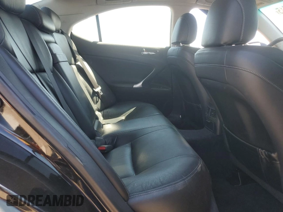 2010 Lexus IS 250 with VIN JTHCF5C26A2034695, listed as a Copart auction lot 56762115 with 134,866 mi miles and Salvage title. Bid and sale history available at DreamBid. Image 10.