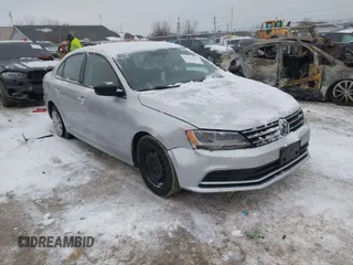 2015 Volkswagen Jetta Sedan 2.0L S with VIN 3VW2K7AJ7FM266914, listed as a IAAI auction lot 41270331 with 72,800 mi miles. Bid and sale history available at carsss.com. Image 1.
