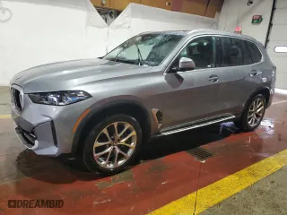 2024 BMW X5 sDrive40i with VIN 5UX13EU09R9S50458, listed as a Copart auction lot 47435285 with 0 mi miles and Salvage Title. Bid and sale history available at carsss.com. Image 1.