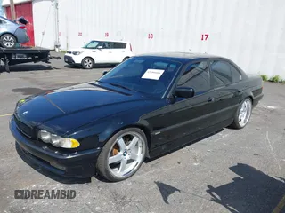 2001 BMW 7 Series 740i with VIN WBAGG83481DN86607, listed as a IAAI auction lot 42686666 with 115,753 mi miles and . Bid and sale history available at DreamBid. Image 2.