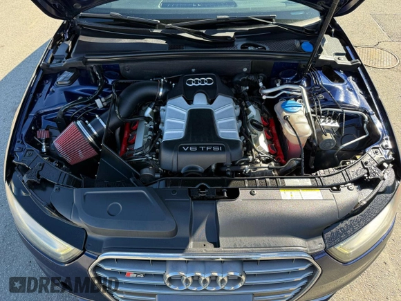 2014 Audi S4 Premium Plus with VIN WAUBGAFL1EA00570, listed as a Copart auction lot 54531555 with 158,010 mi miles and Clean Title. Bid and sale history available at carsss.com. Image 7.