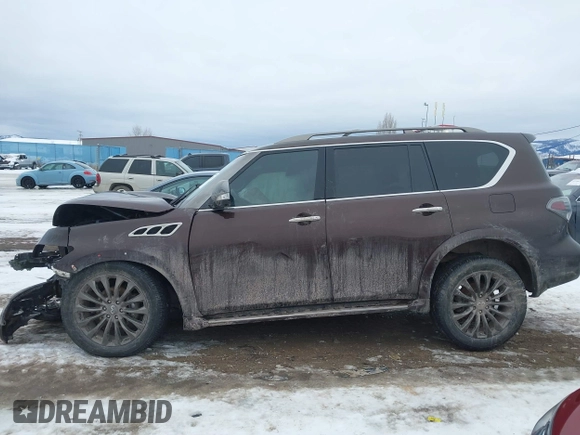 2015 Infiniti QX80 with VIN JN8AZ2NEXF9087473, listed as a IAAI auction lot 41282361 with Not provided miles and . Bid and sale history available at DreamBid. Image 15.