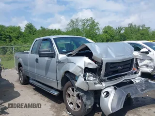 2009 Ford F-150 STX with VIN 1FTRX12W59KB81818, listed as a IAAI auction lot 42073182 with 76,968 mi miles and . Bid and sale history available at DreamBid. Image 1.