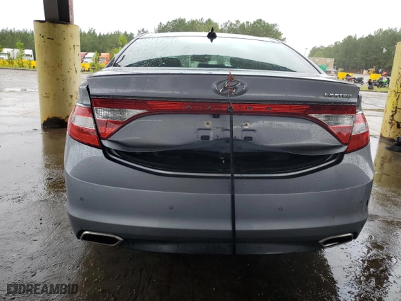 2016 Hyundai Azera Limited with VIN KMHFH4JGXGA509311, listed as a Copart auction lot 66804554 with 101,268 mi miles and Salvage Title. Bid and sale history available at carsss.com. Image 6.
