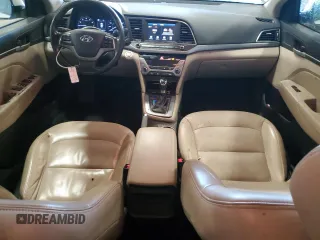 2017 Hyundai Elantra SE with VIN 5NPD84LF2HH120849, listed as a Copart auction lot 54703255 with 80,335 mi miles and Salvage Title. Bid and sale history available at DreamBid. Image 8.