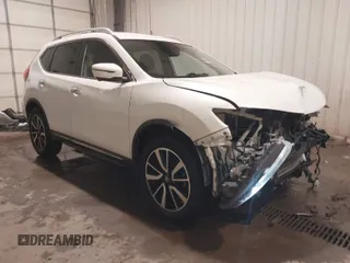 2019 Nissan Rogue SV with VIN 5N1AT2MV7KC747105, listed as a IAAI auction lot 41445027 with 40,958 mi miles. Bid and sale history available at carsss.com. Image 1.