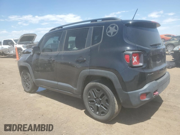 2017 Jeep Renegade Trailhawk с VIN ZACCJBCB9HPE84307, выставлен на аукционе Copart как лот 60344905 с пробегом 110 780 миль миль и Списание • Salvage title. История ставок и продаж доступна на DreamBid. Изображение 2.