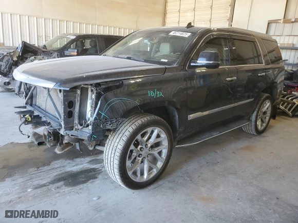 2016 Cadillac Escalade Premium Collection with VIN 1GYS4CKJ1GR477640, listed as a Copart auction lot 46214825 with 131,636 mi miles and Salvage Title. Bid and sale history available at carsss.com. Image 1.