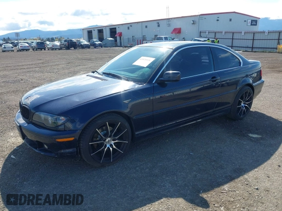 2006 BMW 3 Series 325Ci with VIN WBABD33446PL08864, listed as a IAAI auction lot 42078036 with 146,880 mi miles. Bid and sale history available at carsss.com. Image 2.