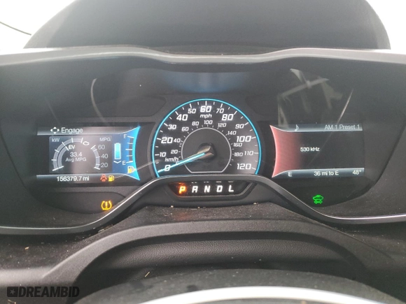 2015 Ford C-Max Hybrid SEL with VIN 1FADP5BU0FL116340, listed as a Copart auction lot 43502805 with 156,379 mi miles and Non Repairable. Bid and sale history available at carsss.com. Image 9.