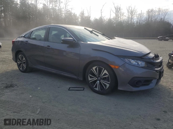 2017 Honda Civic Sedan EX-T with VIN 19XFC1F39HE029234, listed as a Copart auction lot 50640145 with 119,347 mi miles and Salvage Title. Bid and sale history available at carsss.com. Image 4.