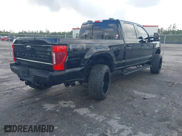 2022 Ford F-250 XL with VIN 1FT7W2BT3NED29611, listed as a IAAI auction lot 41618746 with 18,605 mi miles and . Bid and sale history available at DreamBid. Image 4.