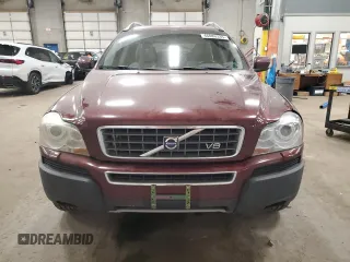 2007 Volvo XC90 V8 with VIN YV4CZ852871379617, listed as a Copart auction lot 46080335 with 166,503 mi miles and Salvage Title. Bid and sale history available at carsss.com. Image 5.