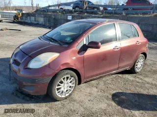 2010 Toyota Yaris with VIN JTDKT4K3XA5313477, listed as a Copart auction lot 53666275 with 97,294 mi miles and Clean Title. Bid and sale history available at carsss.com. Image 1.