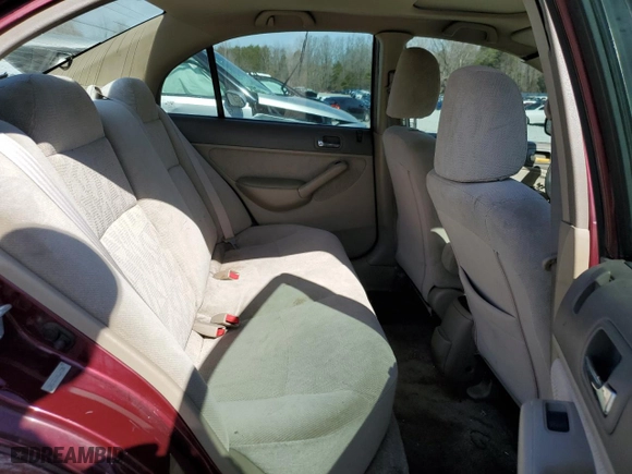 2002 Honda Civic EX with VIN 1HGES26832L045591, listed as a Copart auction lot 88445945 with 223,749 mi miles and Salvage Title. Bid and sale history available at carsss.com. Image 10.