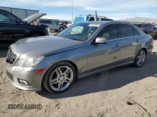 2011 Mercedes-Benz E 550 Luxury with VIN WDDHF7CB8BA305630, listed as a Copart auction lot 41521955 with 141,587 mi miles and Salvage Title. Bid and sale history available at DreamBid. Image 1.