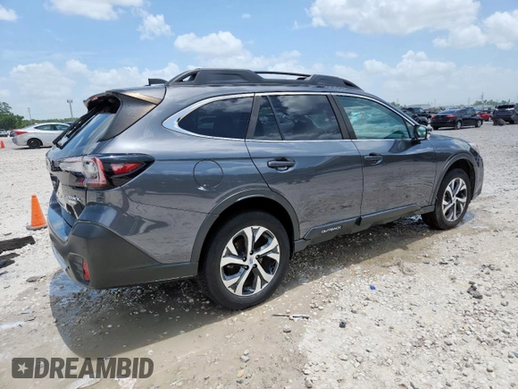 2021 Subaru Outback Limited with VIN 4S4BTAMC4M3144290, listed as a Copart auction lot 61350715 with Not provided miles and Salvage title. Bid and sale history available at DreamBid. Image 3.