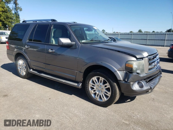 2011 Ford Expedition Limited with VIN 1FMJU1K55BEF18615, listed as a Copart auction lot 76393804 with 224,870 mi miles and Salvage Title. Bid and sale history available at carsss.com. Image 4.