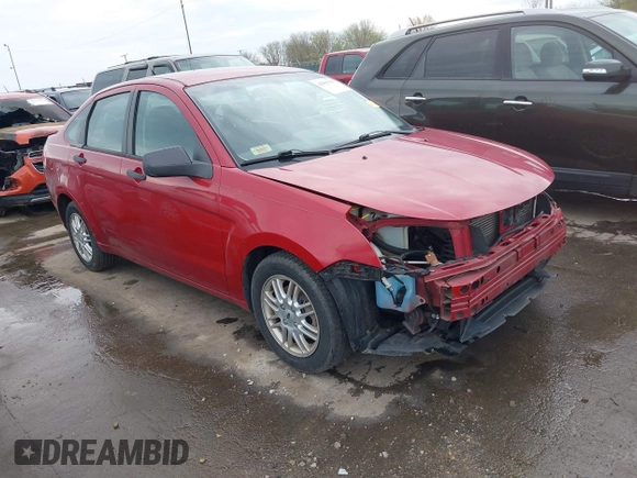 2009 Ford Focus SE with VIN 1FAHP35N09W136732, listed as a IAAI auction lot 42061783 with 143,993 mi miles. Bid and sale history available at carsss.com. Image 1.
