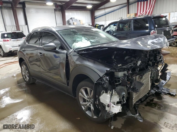 2021 Mazda CX-30 Premium with VIN 3MVDMBDL4MM314726, listed as a Copart auction lot 50758135 with 31,704 mi miles and Salvage Title. Bid and sale history available at carsss.com. Image 4.
