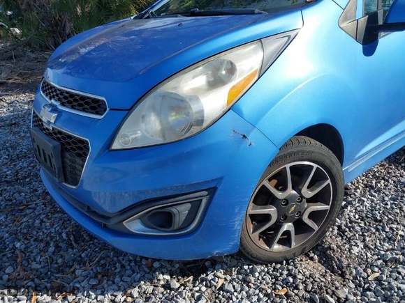 2013 Chevrolet Spark LT with VIN KL8CF6S92DC600283, listed as a IAAI auction lot 41437438 with 147,277 mi miles. Bid and sale history available at carsss.com. Image 6.