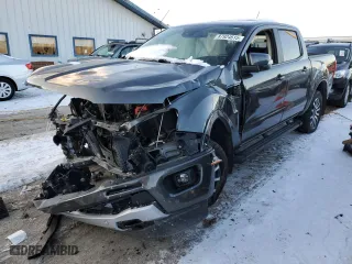 2020 Ford Ranger XL with VIN 1FTER4FH1LLA50750, listed as a Copart auction lot 87924615 with 0 mi miles and Salvage Title. Bid and sale history available at carsss.com. Image 1.