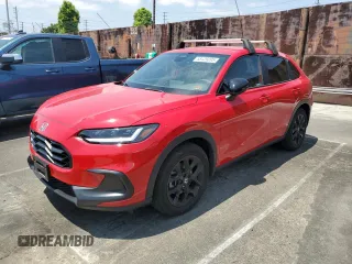 2024 Honda HR-V Sport z VIN 3CZRZ1H50RM703637, wystawiony jako Copart lot #55429205 z przebiegiem 9 537 mil mil oraz Szkoda całkowita • Salvage title. Historia ofert i sprzedaży dostępna na DreamBid. Obrazek 1.