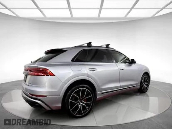 2020 Audi Q8 Premium Plus with VIN WA1EVAF16LD0071XX, listed as a Copart auction lot 42875245 with 47,459 mi miles and Clean title. Bid and sale history available at DreamBid. Image 4.