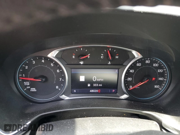 2019 Chevrolet Equinox LT with VIN 3GNAXLEX2KS632136, listed as a Copart auction lot 53993935 with 48,020 mi miles and Non Repairable. Bid and sale history available at DreamBid. Image 9.